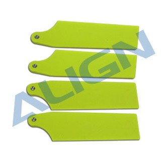 ALIGN TREX 470L 69 Tail Blade-Fluorescence Yellow