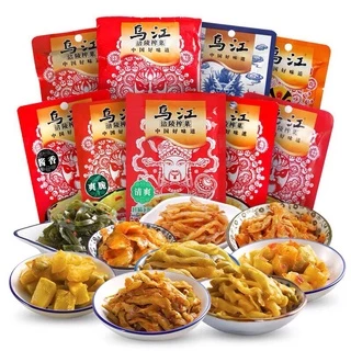 ผักดองหม่าล่า ผักดอง สาหร่าย พร้อมทาน（乌江榨菜) #พร้อมส่ง# ผักดองสูตรต้นตำรับแท้จากจีน