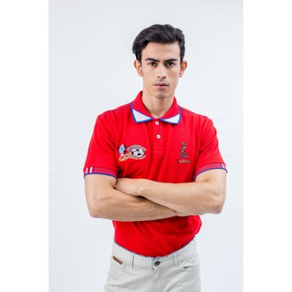 เสื้อโปโล kufkolar P12-RED1 . .