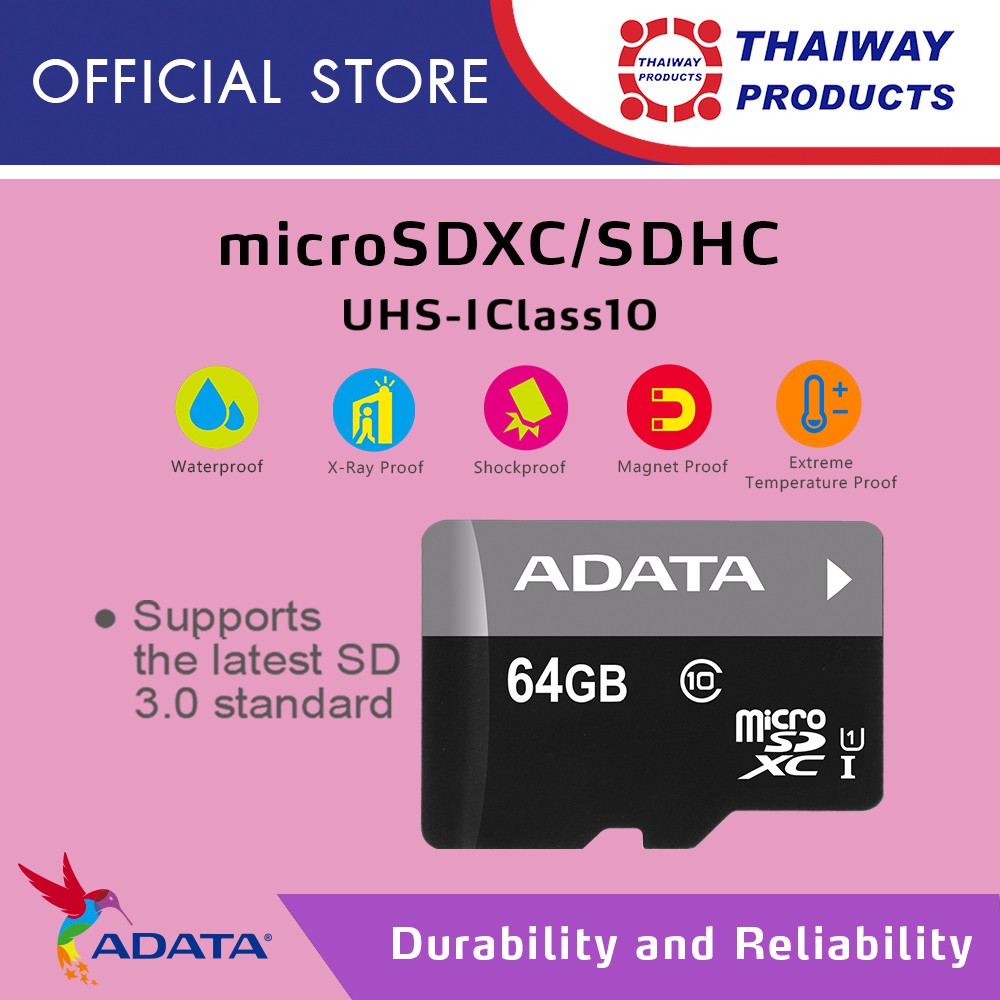 Adata Scheda SD SDXC Premier Extreme (512 GB, SDXC, U3, UHS-I