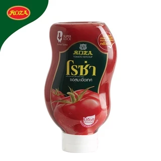 โรซ่า ซอสมะเขือเทศขวดบีบ Roza Squeeze ขนาด 500 กรัม (คละซอสพริก 500 กรัมได้)