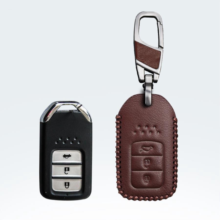 Key. เซ็นเซอร์ Honda Accord Civic PILOT CRV HRV EXL 2 &amp; 3 ปลอกหุ้มกุญแจมีปุ่มผู้ถือ Honda 2013 2014