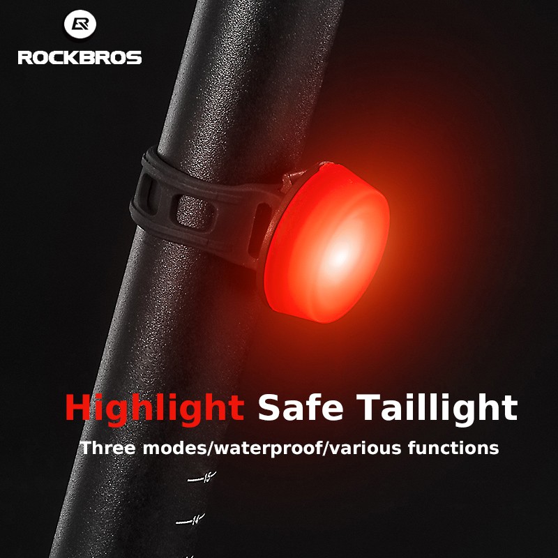 ROCKBROS ไฟติดอานจักรยานกันน้ำ