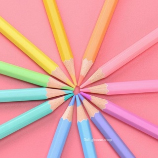 สีไม้พาสเทล Color Pencil พร้อมส่งไม่ต้องรอพรี