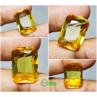 กล่องอัญมณี สีเหลือง CITRINE CHATAM OCTAGON