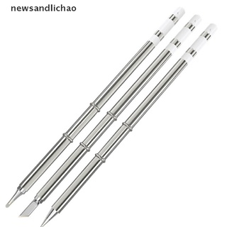 Newsandlichao☼ หัวแร้งบัดกรีไฟฟ้า T12 สําหรับ Hakko fx951 DIY [พร้อมส่ง]