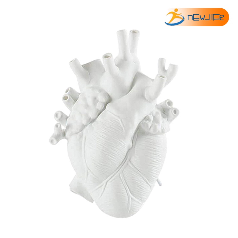 กระถางต้นไม้ แจกันหัวใจ แบบตั้งโต๊ะ สําหรับตกแต่งบ้าน