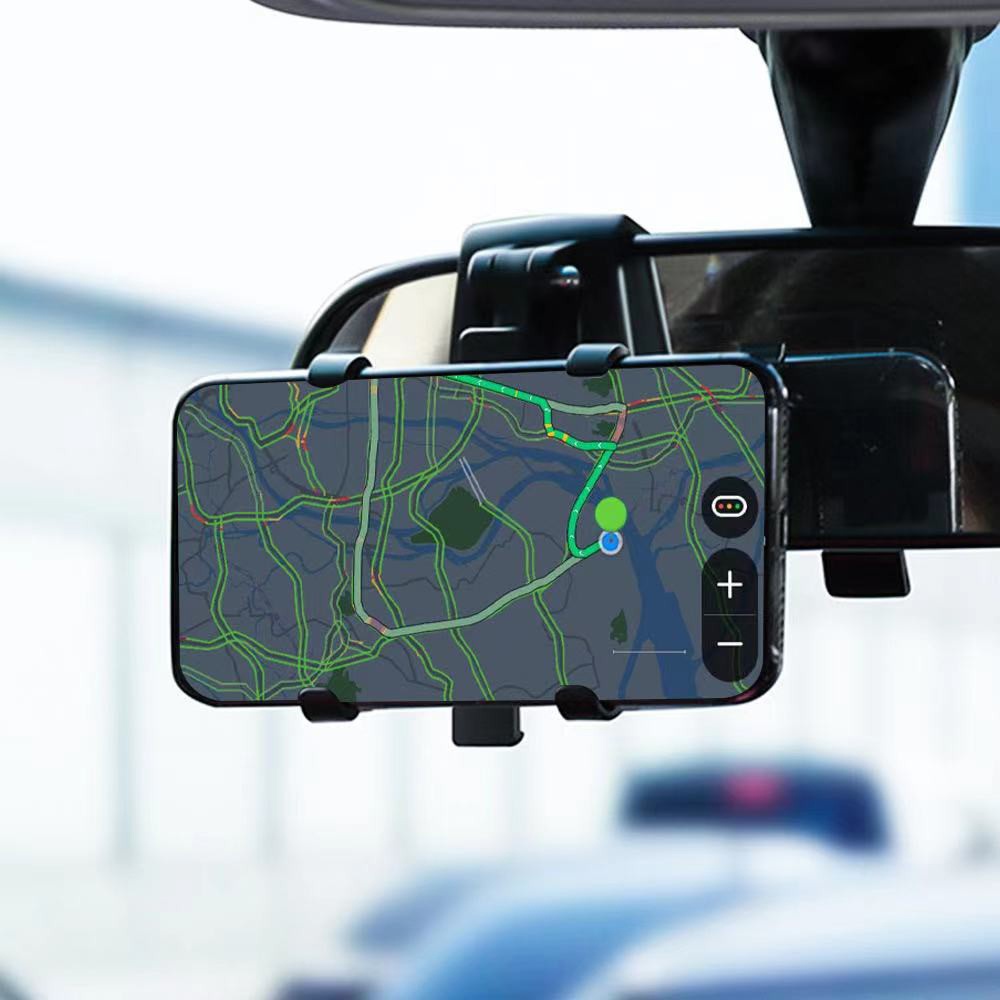 ที่วางโทรศัพท์GPSในรถยนต์ แบบหมุนได้ 360 สามารถติดตรงคอนโซน