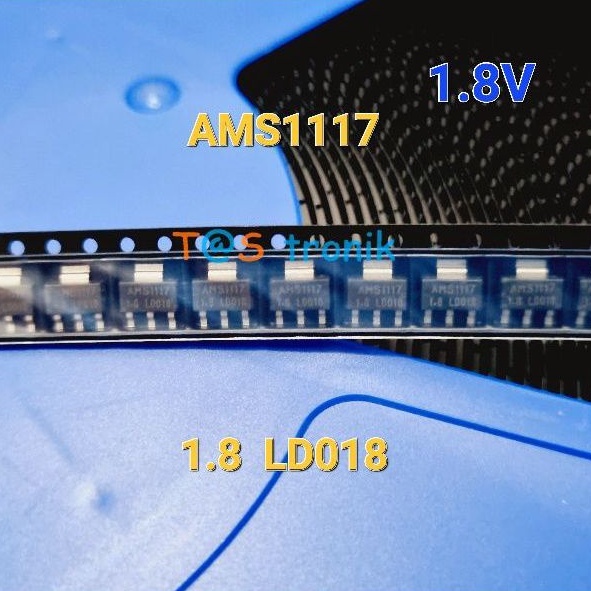 Ic regulator ams1117 1.8V ams1117 1.8 ams 1117 1.8v ตัวควบคุมแรงดันไฟฟ้า