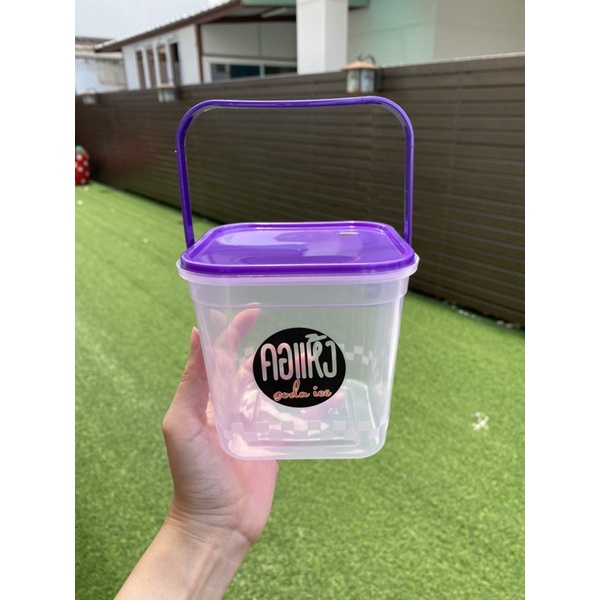 ถังชงคอแห้ง ทรงเหลี่ยม 1ลิตร ใบเลือกสีในแชท - รูปที่ 3