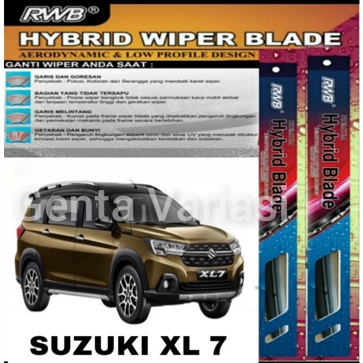 ที่ปัดน้ําฝน Suzuki XL 7 Frameless HYBRID