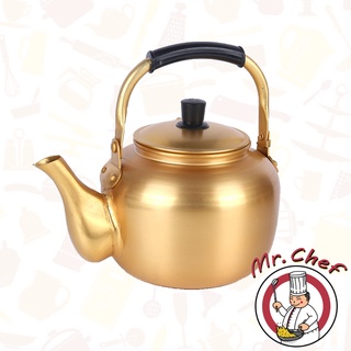 Mr.Chef [พร้อมส่ง] กามักกอลลี กาเกาหลี กาน้ำชา กาเครื่องดื่มเกาหลี Makgeolli Pot สีทอง