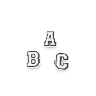 1PCS รองเท้า Charms ตัวอักษร AZ Noctilucoos Charms Aceessories Clogs หัวเข็มขัดเด็กของขวัญ