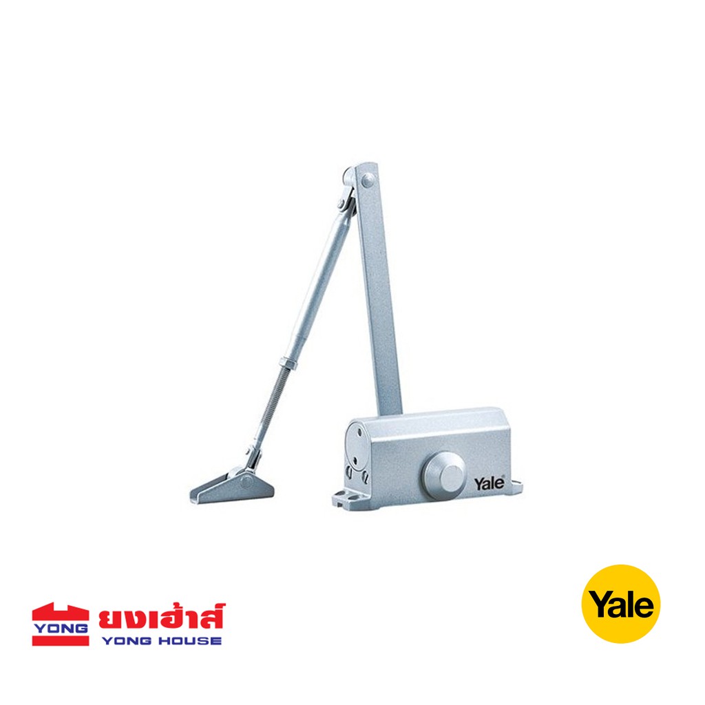 YALE โช๊คอัพประตู รุ่น VC752H-SB สีบรอนซ์เงิน (45kg) โช๊ค โช๊คประตู ตั้งค้างได้