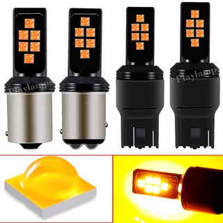 หลอดไฟเบรครถยนต์หลอดไฟ 1157 P 21 / 5 W Bay 15 D 1156 P 21 W T 20 W 21 W 7440 W 21 U / 5ve Led 1ชิ้น