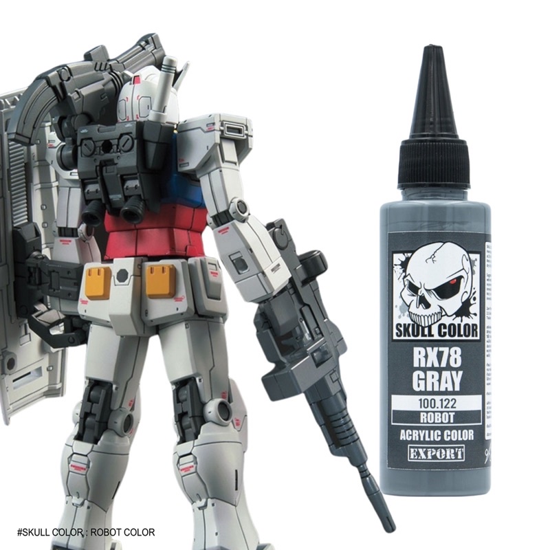 Skull Color ROBOT New Release!!! สีใหม่กลุ่ม โมเดล กันดั้ม กันพลา หุ่น รถ ทหาร สี ราคา ถูกที่สุด ดีลบีเคเค แกลเลอรีภาพที่ 3