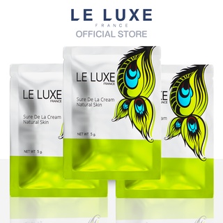 LELUXEFRANCE - ครีมบำรุงผิวหน้า Sure De La Cream Natural Skin 5ml x 3 ซอง