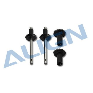 ดอกจอกหลัง ฮอ 250 Torque Tube Rear Drive Gear Set H25G002XXT อะไหล่เฮลิคอปเตอร์ อะไหล่ฮอ Tarot Trex RC