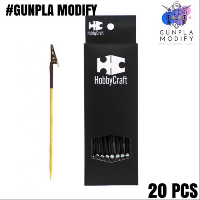 Hobby Craft ไม้หนีบชิ้นงานโมเดล 20 ไม้