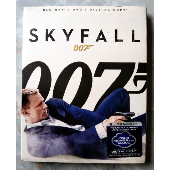 📀📀 BLU-RAY+DVD 007 SKYFALL ZONE1 *ไม่มีไทย