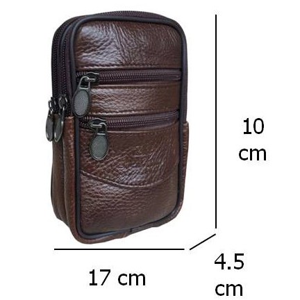 SH กระเป๋าคาดเข็มขัด ทำจากหนังแท้ สำหรับสุภาพบุรุษ รุ่น MBW-185326 (M23-009) GL MWB จากร้าน smartchoicesbangkok