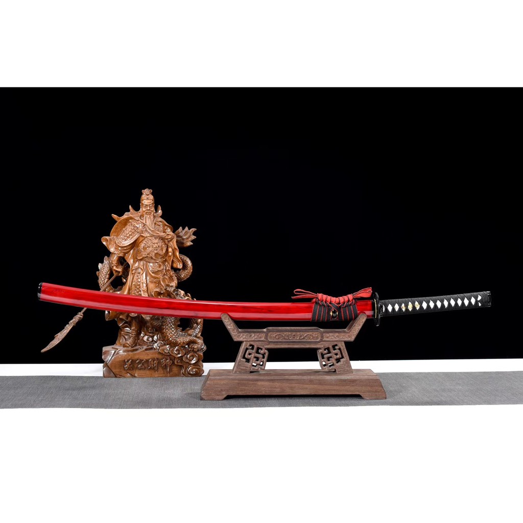 [-Katana'Samurai-] ดาบซามุไร t10 คาตานะ แท้ มีดซามุไร Sword ดาบญี่ปุ่น มีดญี่ปุ่น ดาบนินจา มีดเดินป่า ดาบตั้งโชว์ ในกีฬา