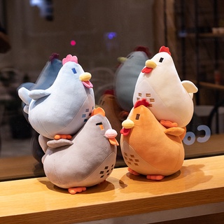 Stardew Valley Chicken Stardew Valley Spandex หมอนตุ๊กตานุ่มมาก ขนาด 23 ซม. สําหรับตกแต่งห้อง