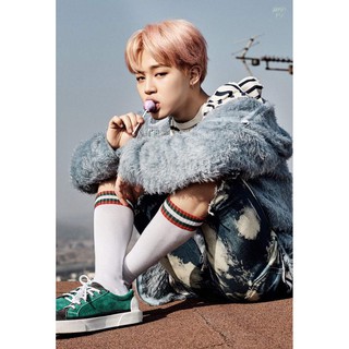 โปสเตอร์ รูปถ่าย บอยแบนด์ เกาหลี BTS 방탄소년단 Park Jimin 박지민 POSTER 24"x35" นิ้ว Korea Boy Band K-pop Hip Hop R&amp;B V4