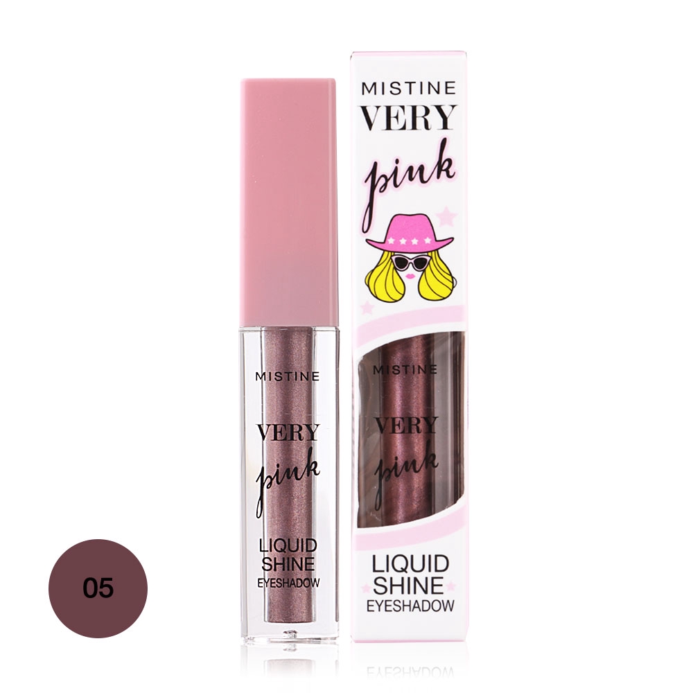 Mistine Very Pink Liquid Shine Shadow รีวิว แบรนด์ญี่ปุ่น