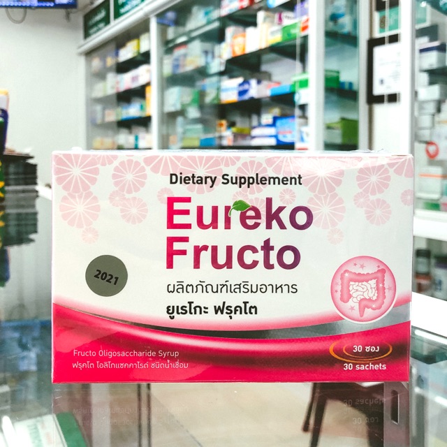 Eureko fructo ยูเรโกะ ฟรุคโต ชนิดน้ำเชื่อม EXP 2021/09/15