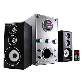 Music D.J. M-M200D ลำโพงสเตอริโอ 2.1 พร้อม FM,USB