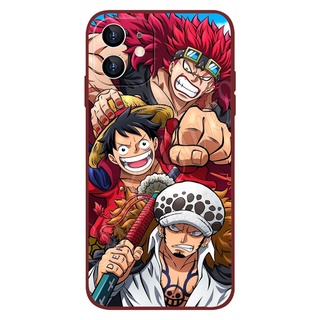 เคสโทรศัพท์ซิลิโคน ลาย Luffy Ace สําหรับ OPPO A53 A54 A55 A15 A16S A12 A12E A3S A5S A5 A73 A91 A92 A93 A94 A95 A75S