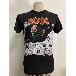 เสื้อวง ACDC สไตล์วินเทจ