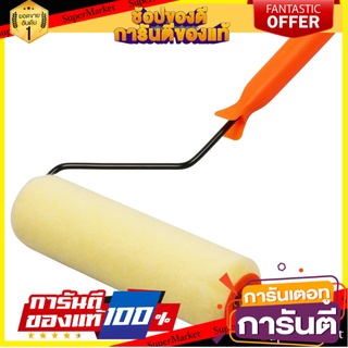 🔥แนะนำ!! สี อุปกรณ์ทาสี ลูกกลิ้งทาสีพร้อมด้ามอะคริลิก SOMIC 10 นิ้ว ACRYLIC PAINT ROLLER SOMIC 10" ✨โดนใจ✨