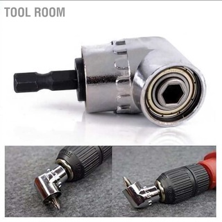 Tool Room Screwdriver Angle Bit 105° Turn Electric Drill Accessory Attachment Extension 1/4in Hex