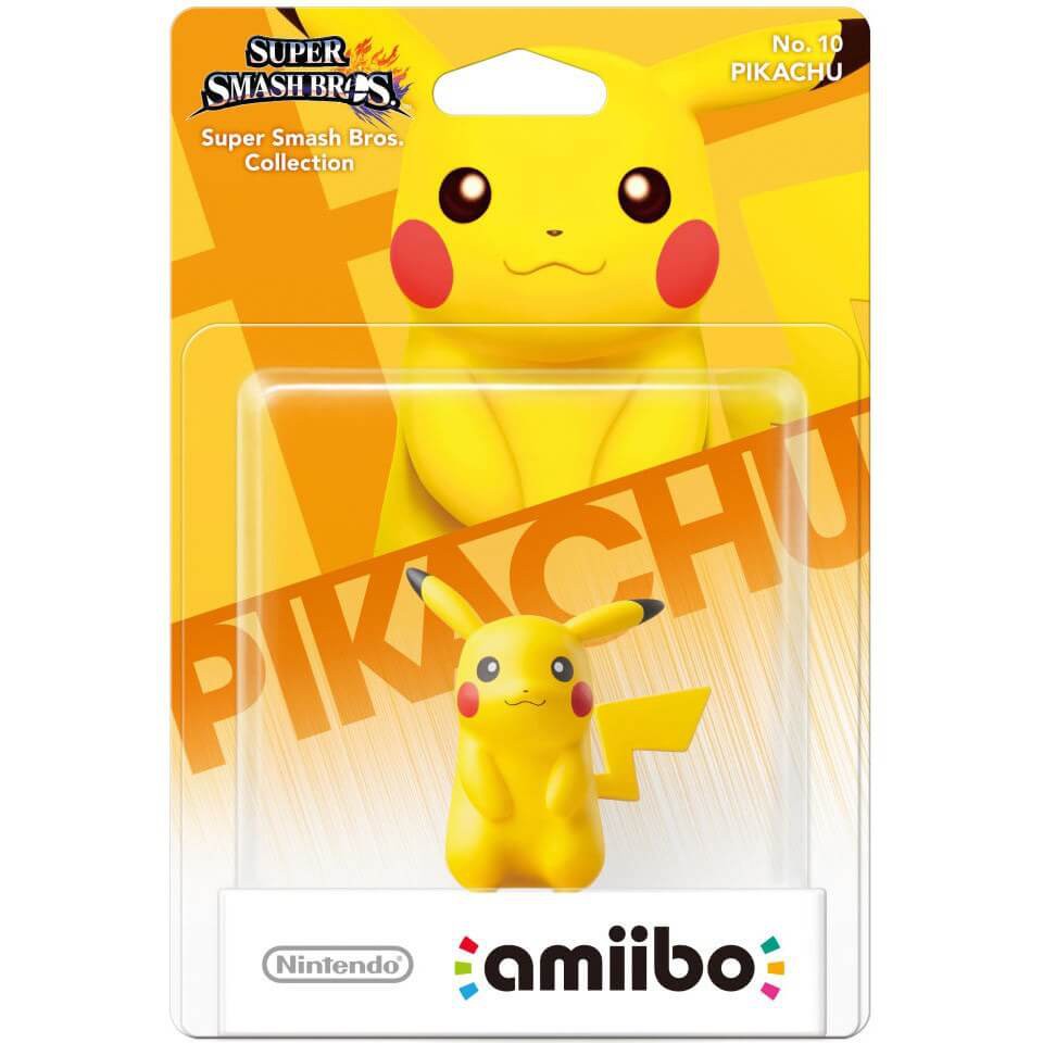 Amiibo: Pikachu (JP LOT) ตุ๊กตา Amiibo สำหรับ Nintendo Switch และ 3DS สินค้าพร้อมส่ง สินค้ามือหนึ่ง