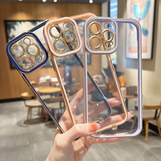 โปร่งใส กันกระแทก เคสโทรศัพท์ for OPPO A54 A74 A94 A95 5G A5s A7 A12 A15 A15s A16 A16s A76 A36 A96 4G Reno 7z 5z 6z 5f Camera Lens Protection silicone case อ่อน กรณี