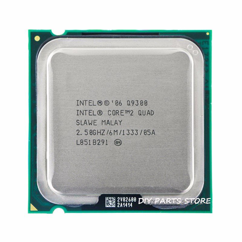 ส่งเร็ว 4 คอร์ INTEL Core 2 Quad Q9300 โปรเซสเซอร์ CPU 2.5Ghz 6M 1333GHz) ซ็อกเก็ต LGA 775 #6