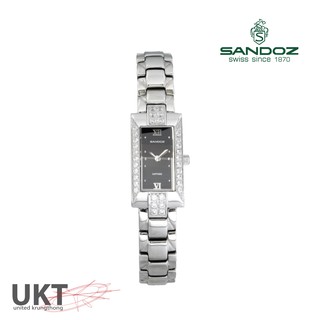 นาฬิกา SANDOZ รุ่น SD99234SS04 หน้าดำ สำหรับผู้หญิง