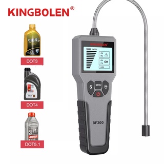 Kingbolen BF200 เครื่องทดสอบน้ํามันเบรกดิจิทัล หน้าจอ LCD DY23B plus DOT 3 4 5.1 BF 200