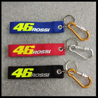 พวงกุญแจ/พวงกุญแจผ้าอย่างดี 46 ROSSI