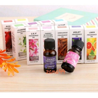 Aroma Therapy Essential Oil น้ำมันหอมระเหยอโรมาเธอราพี 10 มล. 12ขวด.