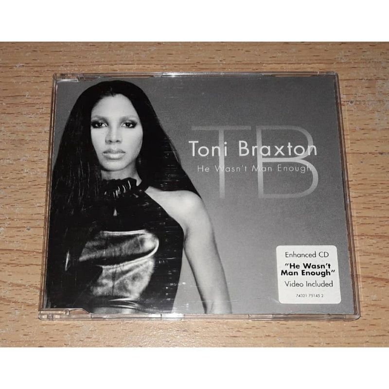 Toni Braxton ซีดี CD Single He Wasn't Man Enough