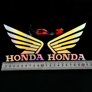 *พร้อมส่ง* สติกเกอร์สะท้อนแสง กันน้ํา สําหรับ Honda