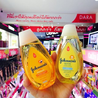 ✔ถูกกว่าห้าง✔ Johnsons  Shampoo แชมพูเด็กจอห์นสัน 200 มล. มี 3 สูตรให้เลือก