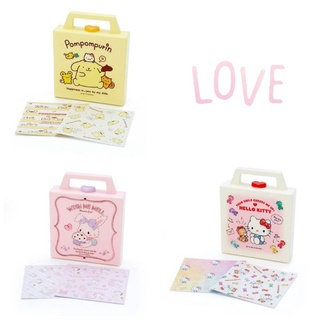 🎀Sanrio กล่อง+กระดาษโน๊ต มีกระดาษโน๊ตให้ 2 ลาย รวม 40 แผ่น จากญี่ปุ่นแท้100%🇯🇵