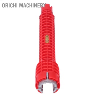 Orichi Machinery ประแจอ่างล้างหน้า 5In1 ประหยัดแรง หมุนง่าย อลูมิเนียมอัลลอย Abs สําหรับห้องน้ํา ห้องครัว