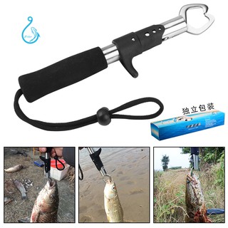 กริปเปอร์ควบคุมปลา ที่จับปากปลา ปากจับสแตนเลส Fish Gripper Fishing Tool #Fisher001