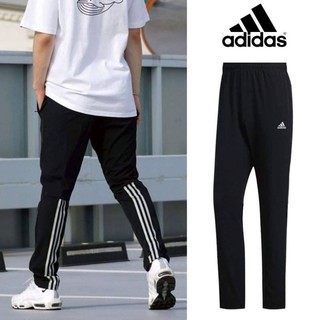 กางเกงวอร์ม adidas ทรง Slim เข้ารูป / สีดำ แถบสะท้อนแสง