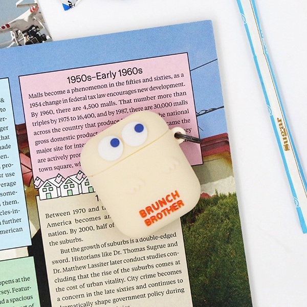 Brunch Brother Ghost Airpods Case เคสซิลิโคนแอร์พอดส์